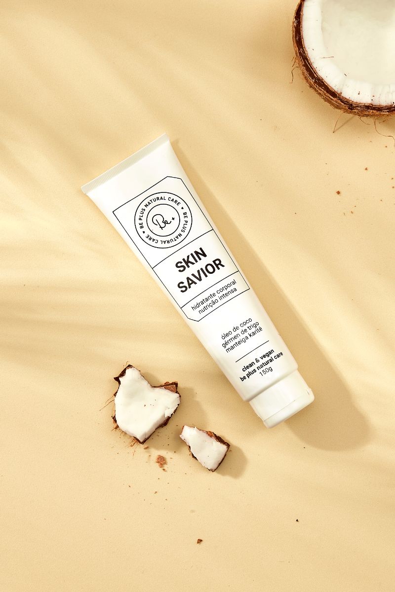 Hidratante Natural Vegan de Óleo de Coco Macadâmia